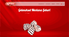 Desktop Screenshot of kevsersekerleme.com.tr